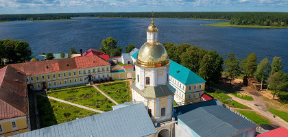 Всехсвятская церковь, Нилова пустынь, Селигер
