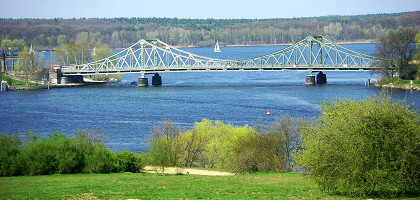 Глиникский мост через реку Хафель