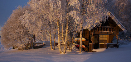 Зима в Торнио