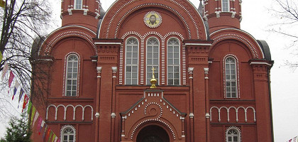 Крестовоздвиженский монастырь в Лукино