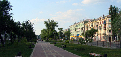 Сквер на проспекте Мира, Липецк