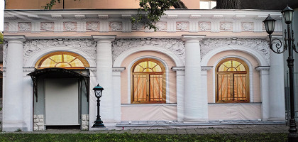 Реставрационные работы, Екатерининский парк в Москве