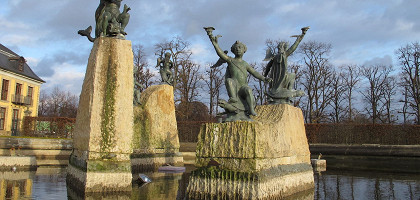 Королевские сады Херренхаузен, фонтан Нептуна