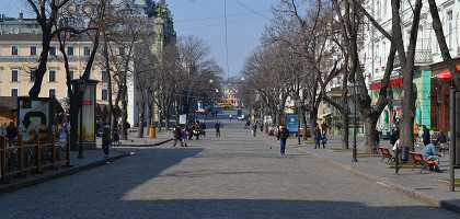 Дерибасовская, весна