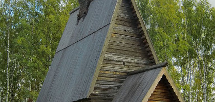 Воскресенская деревянная церковь, Плес