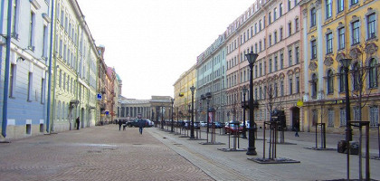 Пешеходные улицы Санкт-Петербурга
