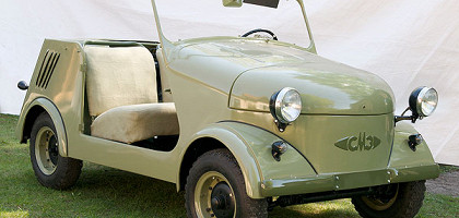 SMZ kabriolets, Музей старых автомобилей в Риге