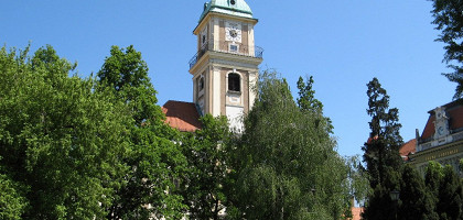 Вид на собор в Мариборе, Словения