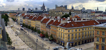Вид на Краковское предместье, Варшава