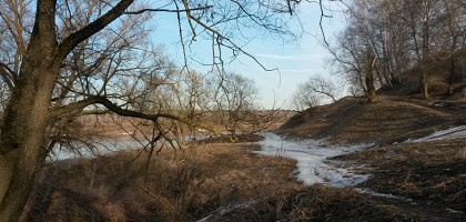 Таруса весной