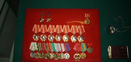 Советские ордена в музее Великой Отечественной Войны в Минске