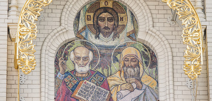 Мозаика, Никольский морской собор, Санкт-Петербург