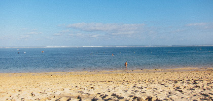 Спокойное море, пляж Гегер