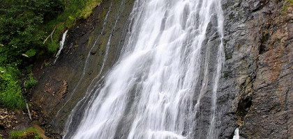 Водопад Клокова, самый высокий водопад Сахалина высота 48 метров