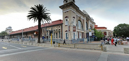 Вид площади Марти Фицджеральда в Йоханнесбурге