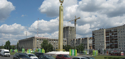 Обелиск на площади Победы, Липецк