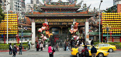 Храм Mengjia Longshan, Тайбей