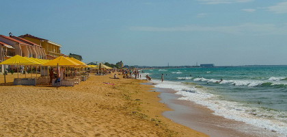 Пляж Феодосии