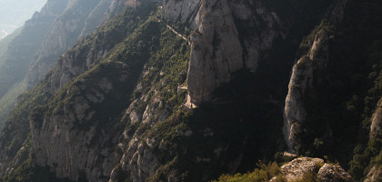 Пейзаж, Монсеррат, Испания
