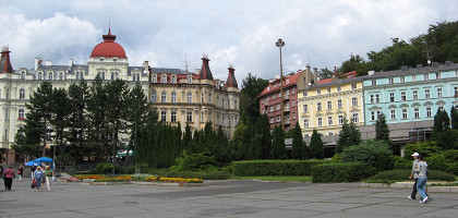 Улицы Карловых Вар, Чехия
