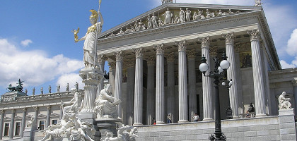 Рингштрассе, здание парламента Австрии