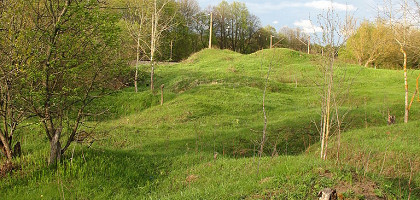 Гнездовские курганы, древнее гнёздовское городище