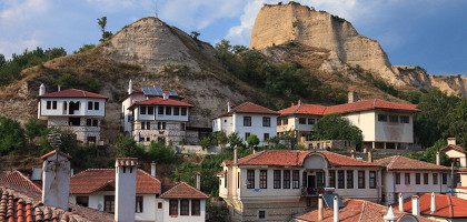 Мелник, Болгария, архитектура