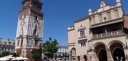 Рыночная площадь Кракова, ратушная башня