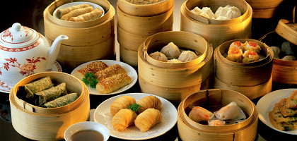 Блюда национальной китайской кухни в Гонконге