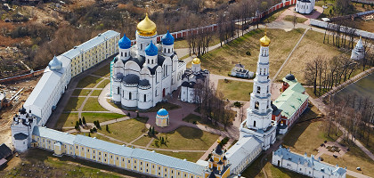Николо-Угрешский монастырь с воздуха