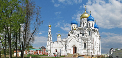 Вид на Николо-Угрешский монастырь