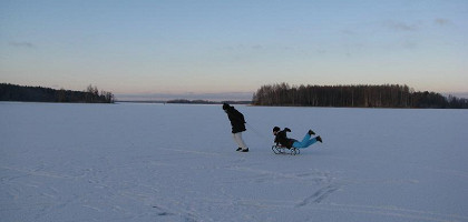 Зимние забавы на Селигере