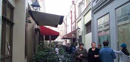Улица ресторанов Шардени в Тбилиси