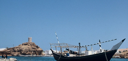 Лодки у берегов Омана