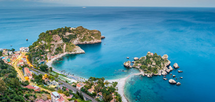 Пляж Мадзаро, Таормина, Италия