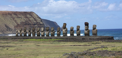 Аху Тонгарики, Статуи Острова Пасхи
