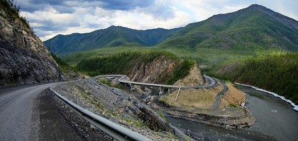 Трасса Колыма, Магаданская область, Россия