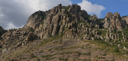 На горе Демерджи, Алушта