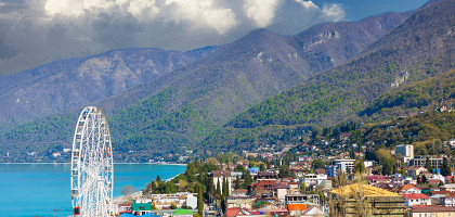 Гагра в Абхазии, Черное море