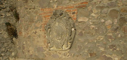 Геральдика на стенах замка Паланок