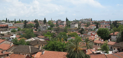 Крыши старого города Анталия
