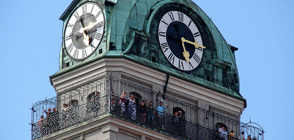 Церковь Святого Петра в Мюнхене, обзорная площадка на башне