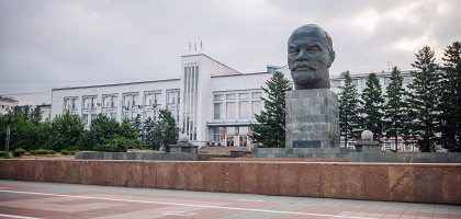 Площадь Советов, Улан-Удэ, Бурятия