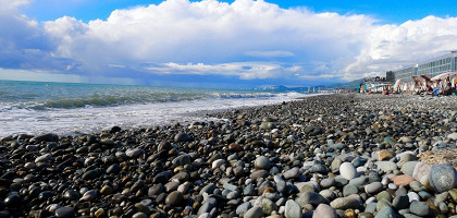 Чёрное море в Сочи
