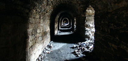Бастион Глория. Сводчатый туннель. Нарва