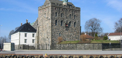 Башня Розенкранца (XVI век) в Бергене, Норвегия
