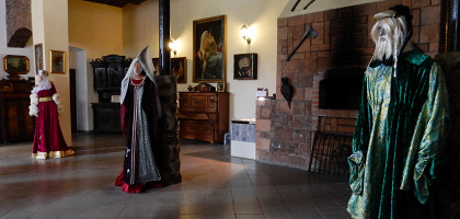 Экспонаты музея «Янтарный замок»