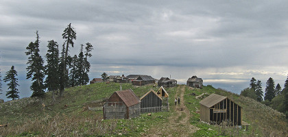Домики пастухов на Мамдзышхе