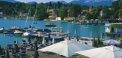 Фельден, озеро Вертер-Зее, Каринтия, Австрия