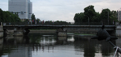 Медовый мост и Дом Советов, Калининград